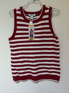 Brand New Nine West Women's Crochet Tank Top Size Medium
